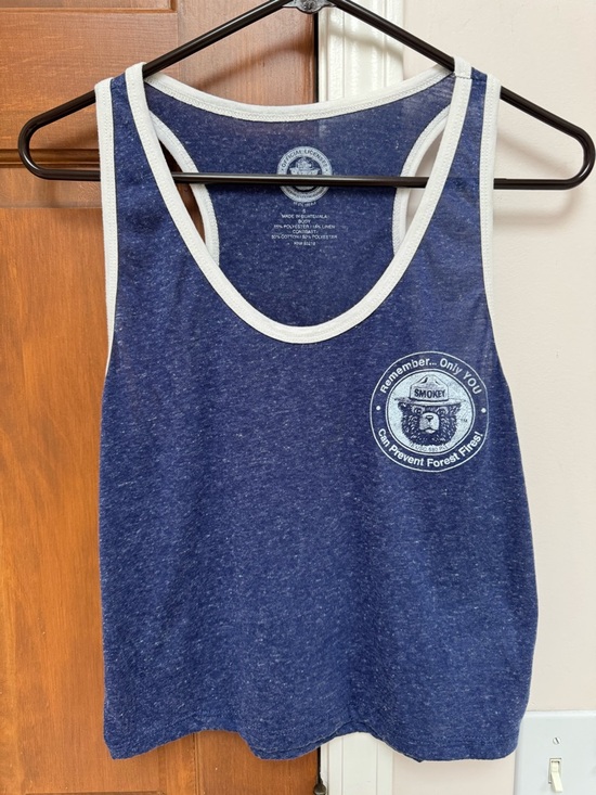 Tops - Official Smokey The Bear Only You Can Prevent Forest Fires Tank by Jerry Leigh